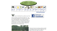 Desktop Screenshot of coldbrookfarm.com